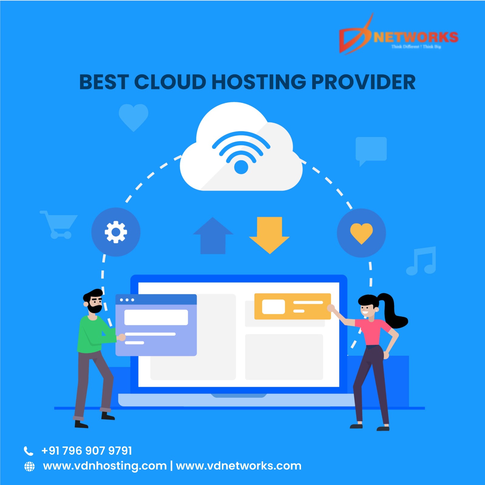 Cloud Hosting and Linux VPS hosting with low Cloud server cost in India